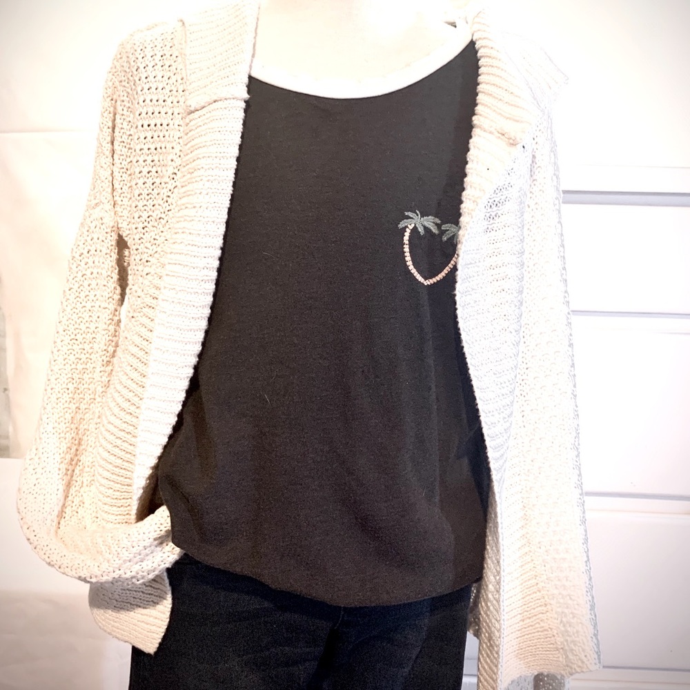 Roxy Girl cream knitted sweater